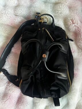 Black Women's Backpack - Caara Studio Bag